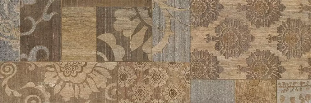 Плитка настенная Serra Filigran 519 Pastoral 2 Decor BeigeampBrown Matt