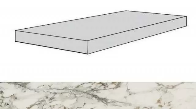Ступень Atlas Concorde Allure Capraia Scalino Angolare Sx 33x160