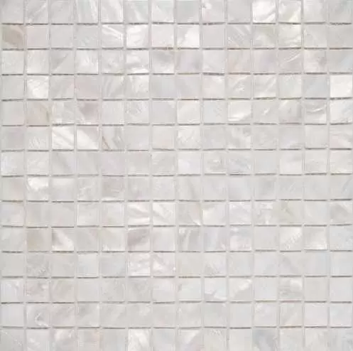 Мозаика Orro Glass Moon Shell белая
