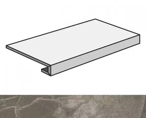 Ступень Atlas Concorde Allure Grey Beauty Scalino Frontale 33x60