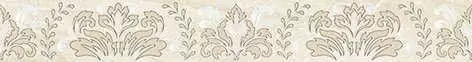 Бордюр настенный Ceramica Classic Arena Damask бежевый 5