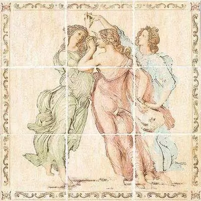 Панно настенное Alta Ceramica Affreschi Comp