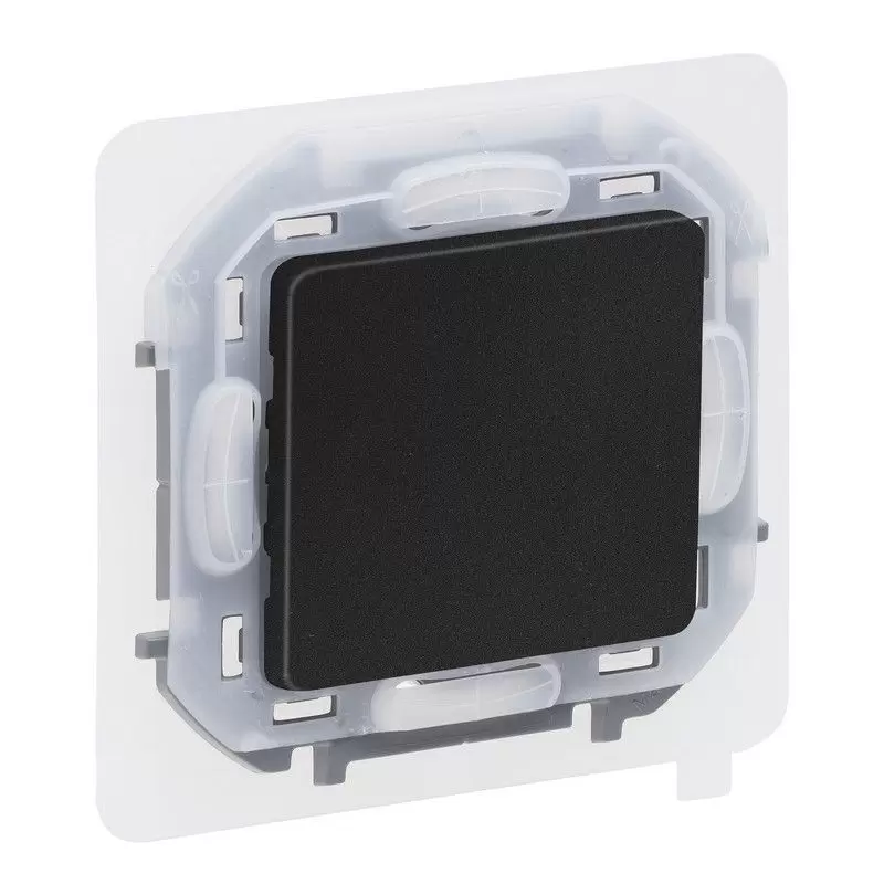 Переключатель Legrand INSPIRIA Антрацит IP44 10 AX 250 В 673673