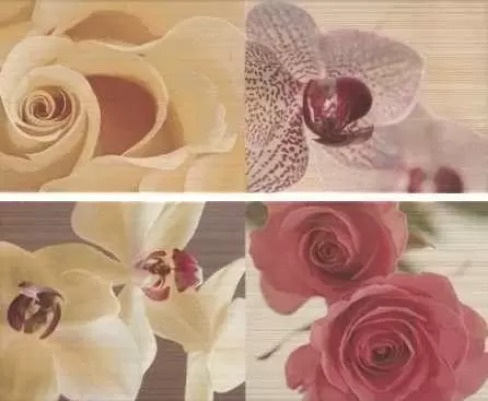 Панно настенное Sanchis Moods Enfleur multicolor Панно из 2-х шт