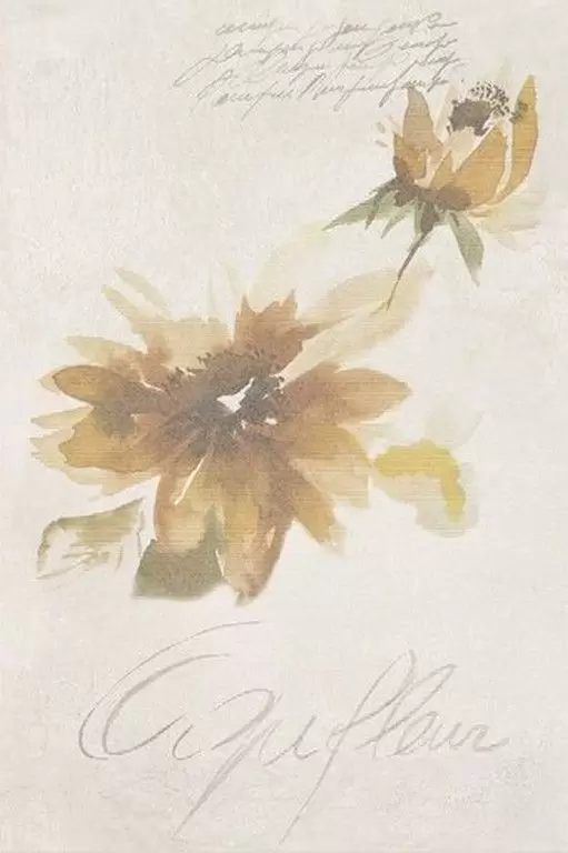 Декор настенный Golden Tile Provence Fleur 1