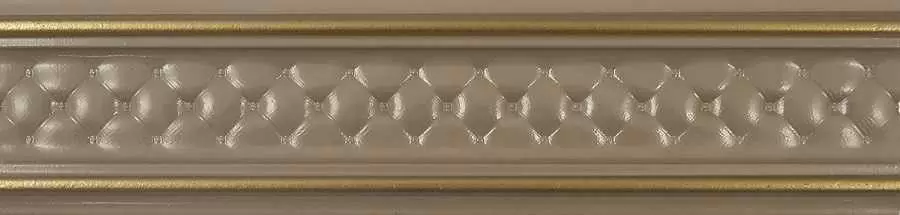 Бордюр настенный Delacora Vardo Alteria Cacao Verona 25x6