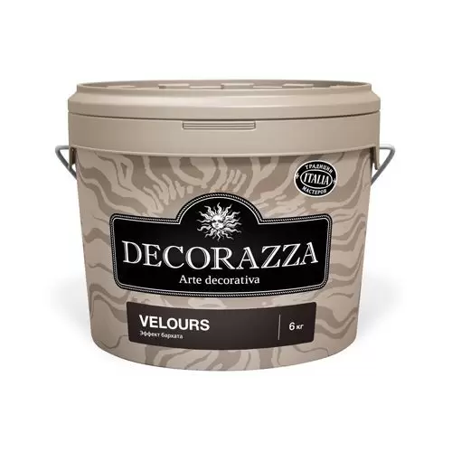 Декоративное покрытие DECORAZZA Velours VL-001 6кг