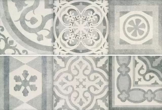 Панно настенное Porcelanite Dos Serie 9512 Gris Composition Retro II