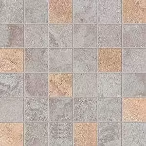 Мозаика ABK Alpes Raw Mos. Quadr. Glam Grey 30x30