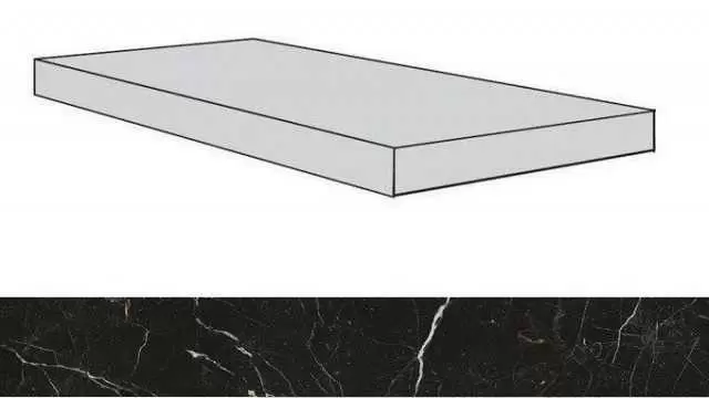 Ступень Atlas Concorde Allure Imperial Black Scalino Angolare Dx 33x120