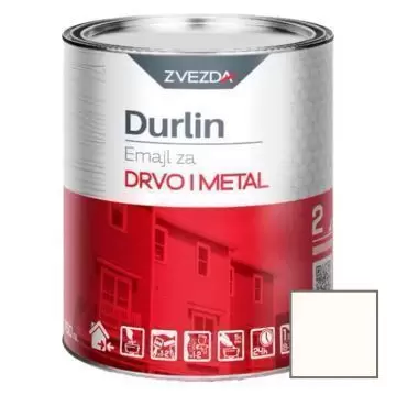 Эмаль по дереву и металлу Zvezda Durlin Emajl za Drvo I Metal Белый 5 л