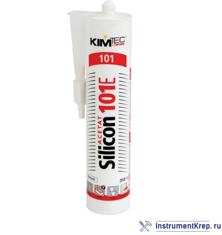 Герметик силиконовый KIM TEC 101 белый