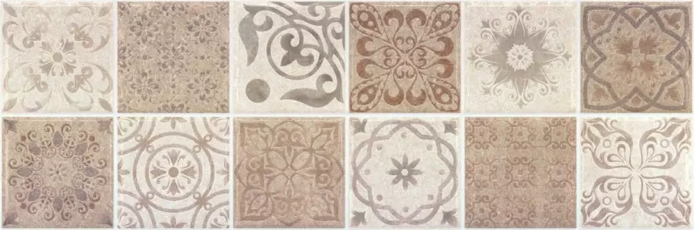 Плитка настенная Baldocer Ozone Bone & Taupe Mosaico Antique Taupe