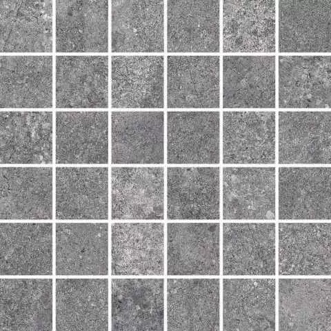 Мозаика Cerdomus Castle Mosaico 4,7x4,7 Dark Grey 30x30