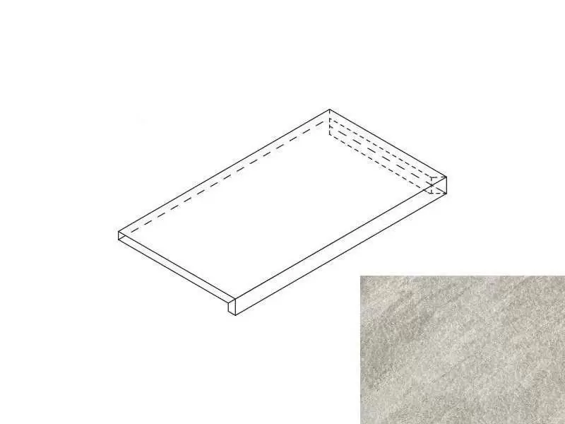 Ступень Italon Climb X2 Рок 33x60 Угловая Правая Натуральная