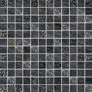 Мозаика Brennero Folli Follie Mosaico Lux Quadretti Nero