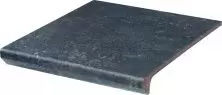 Клинкерная плитка Viano Antracite Kapinos Stopnica Prosta Ступень 30x33