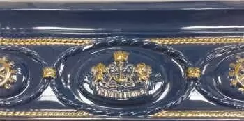 Бордюр настенный Maritima Ceramics Rumbo Cenefa Aqua