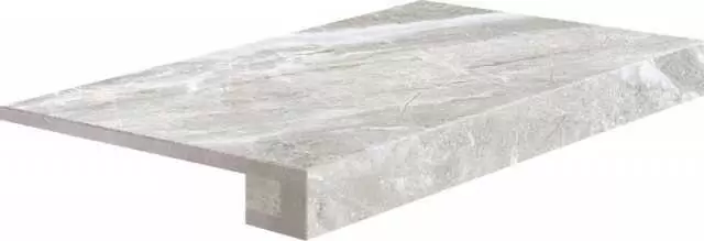 Ступень Cerdomus Flint Gradino Costa Retta Silver 33x60