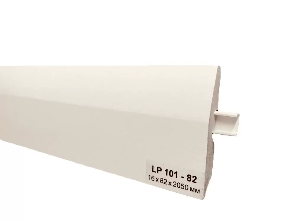 Плинтус напольный из МДФ LP-101-82 (L-DECOR)