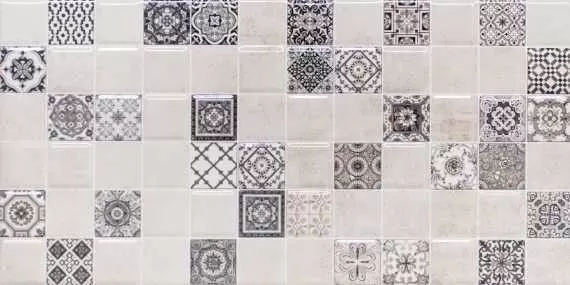 Плитка настенная LB-Ceramics Астрид Декор кофейный 3