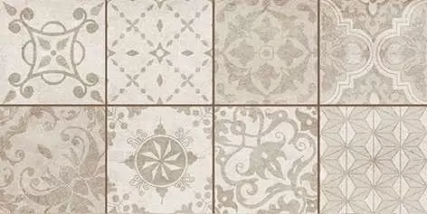 Декор настенный Ceramica Classic Bastion beige Dec. с пропилами мозаичный бежевый