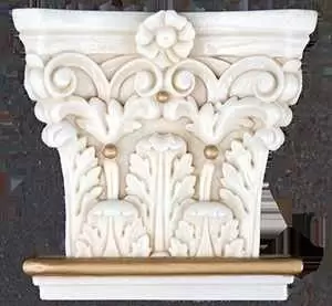 Декор настенный Infinity Ceramic Vaticano Capitel-3 Oro