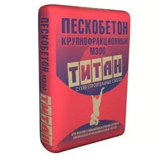 Пескобетон М300 40кг (Титан)