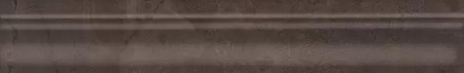 Керамическая плитка BLC014R Багет Версаль коричневый обрезной Бордюр 30x5