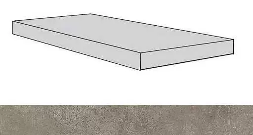 Ступень Atlas Concorde Drift Light Grey Scal.120 Ang.Sx