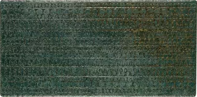 Декор керамогранит Cerdomus Kyrah BR 1-2 Golden Green 20x40