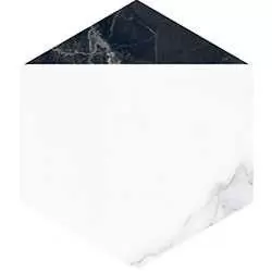 Декор керамогранит Villeroy&Boch Nocturne White FLPR 20х23