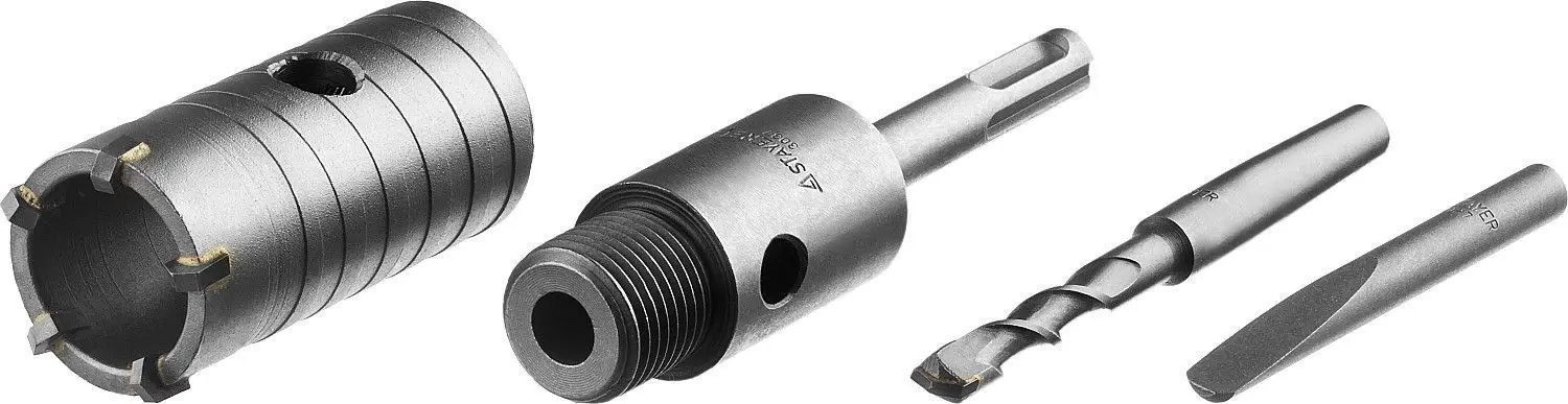 29190-35 Коронка по бетону ProHAMMER с державкой SDS-Plus. d= 35 мм. STAYER
