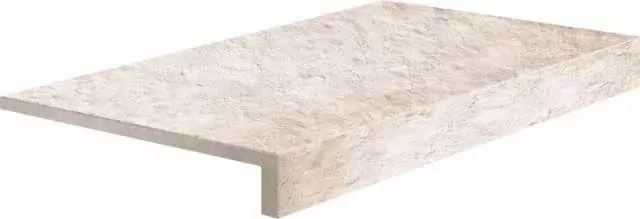 Ступень Cerdomus Cottage Elemento L C.Retta Bianco 20x40
