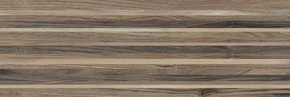 Плитка настенная Laparet Zen Полоски коричневая