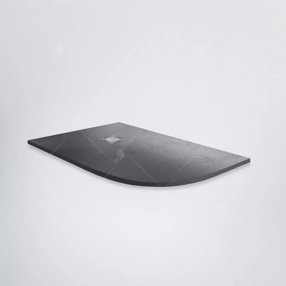 Душевой поддон ассиметричный RGW ST/AL-G серия Stone Tray