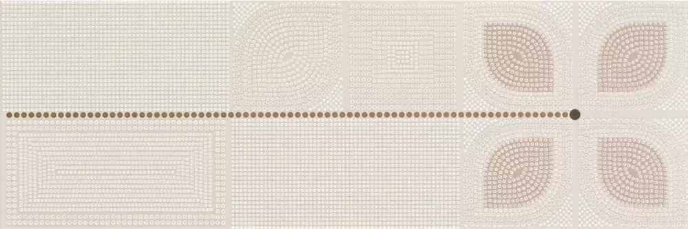 Плитка настенная Serra Flavia 518 Flower Decor Beige Glossy