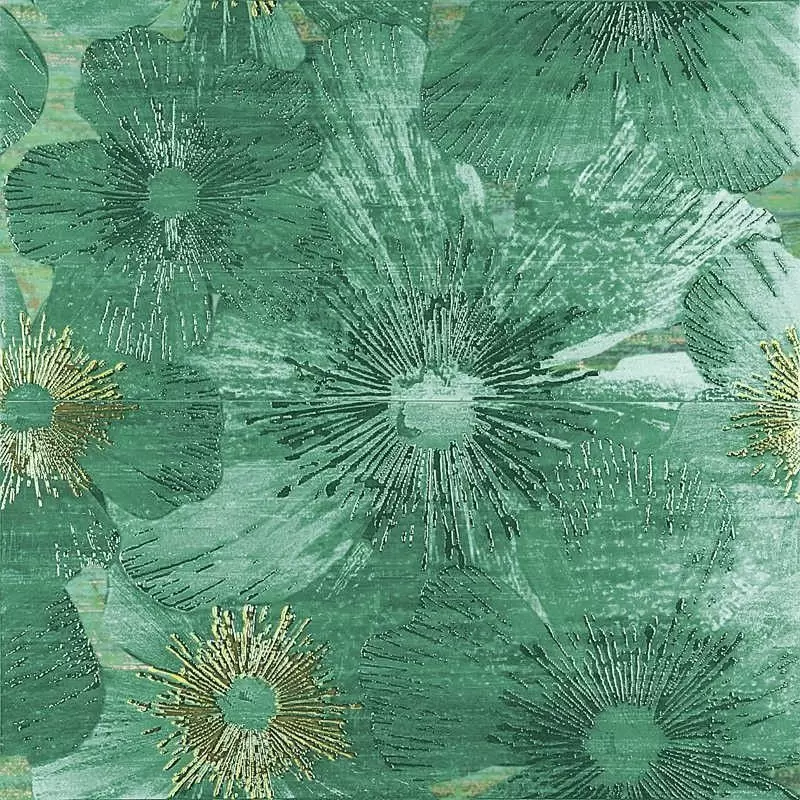 Комплект декора настенный Brennero Folli Follie Hypnotic Verde 2 pz Misti dec.