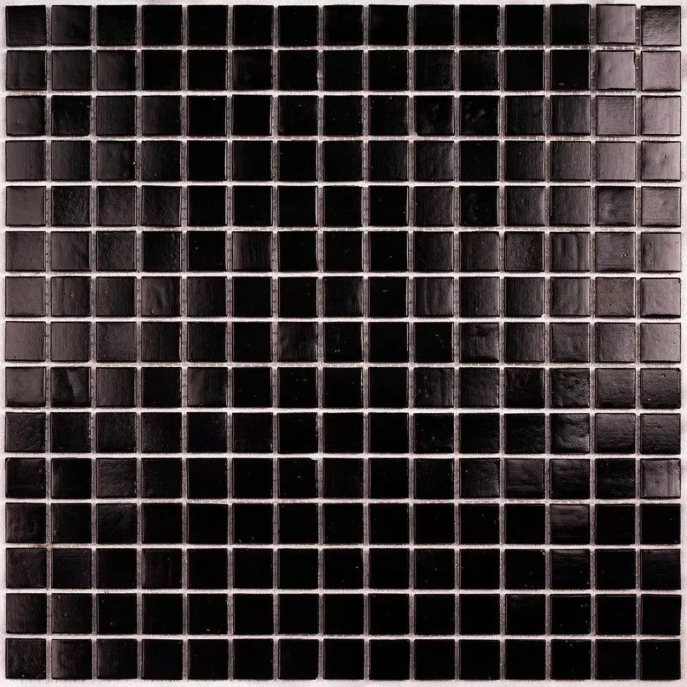 Мозаика Bonaparte Стеклянная Simple Black на бумаге