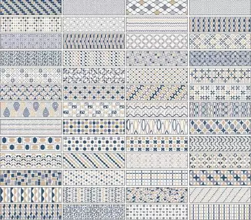 Плитка настенная Sant Agostino Decorline Multi Cold