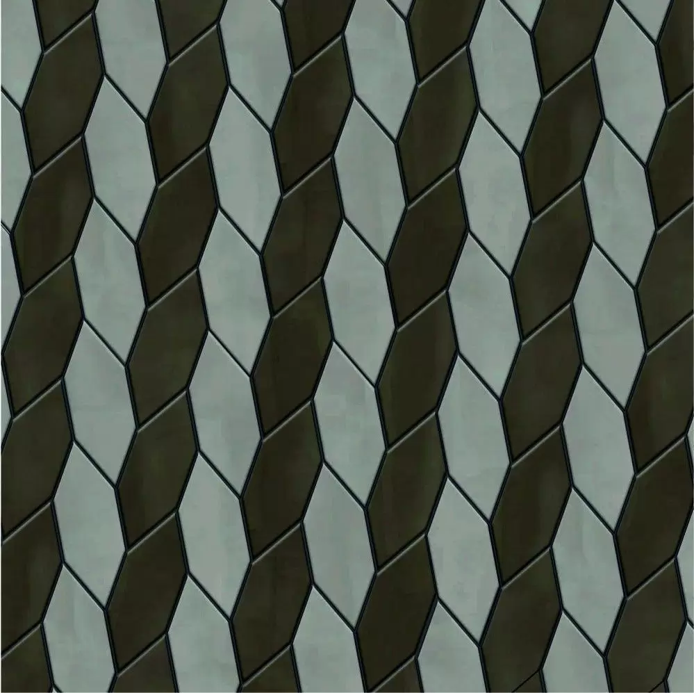 Мозаика Jet Mosaic By Estima Marble Stone Leaves STL-DA
