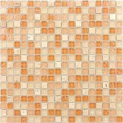 Мозаика Caramelle Mosaic Naturelle Olbia 4 мм