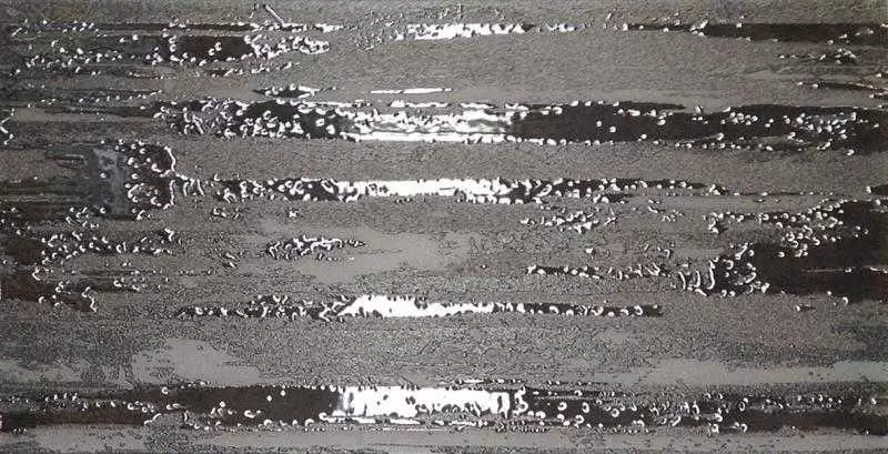 Декор настенный Brennero Concrete Pollock Silver - dec.