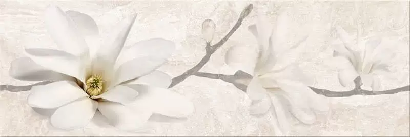 Декор настенный Mei Stone Flowers Beige Inserto