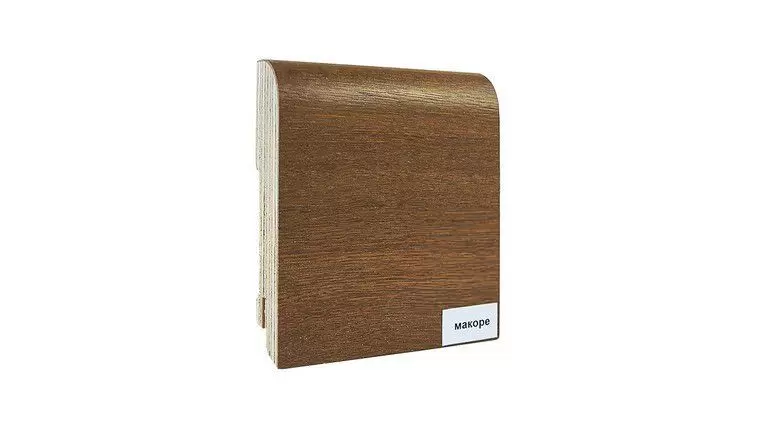 Плинтус шпонированный Finitura Decor 120x15x2400 мм Макоре