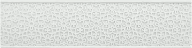 Бордюр настенный ITT Ceramic Alchemy White Cenefa