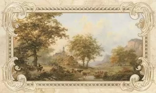 Декор настенный Gracia Ceramica Rotterdam Dec. Beige 3