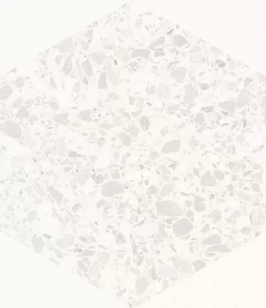 Плитка из керамогранита Terrazzo White для стен и пола, универсально 32x36,8