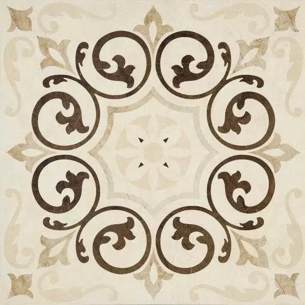 Декор напольный Marazzi Espana MarbleLine MarfilGrafite Decoro Lux 44