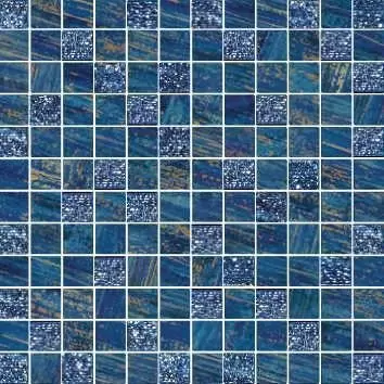 Мозаика Brennero Folli Follie Mosaico Lux Quadretti Blu